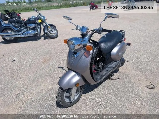 2009 Yamaha Xc125 VIN: LPRSE13N29A600396 Lot: 20267675
