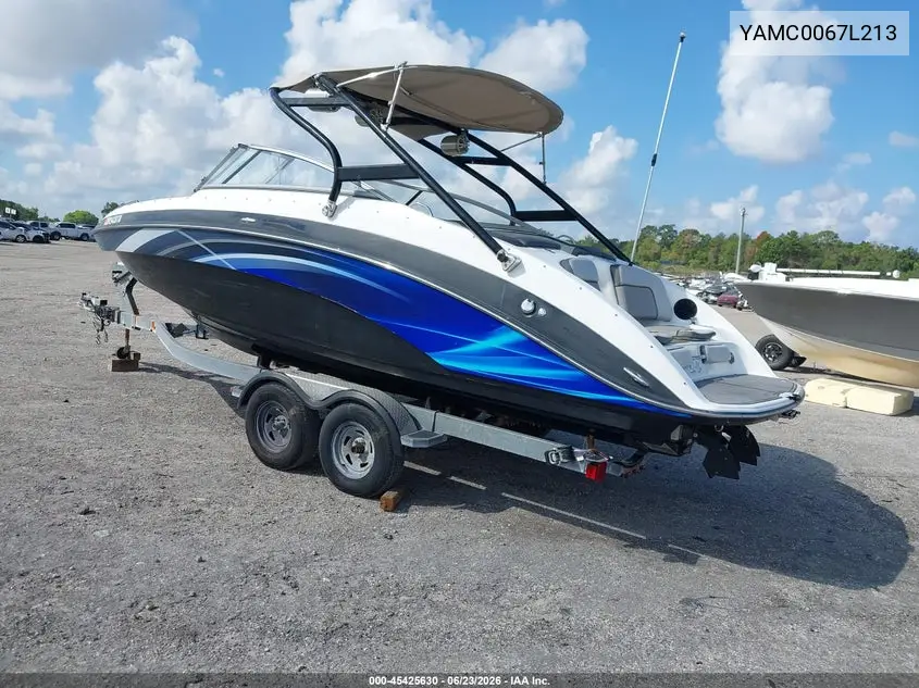 2013 Yamaha 232 VIN: YAMC0067L213 Lot: 45425630