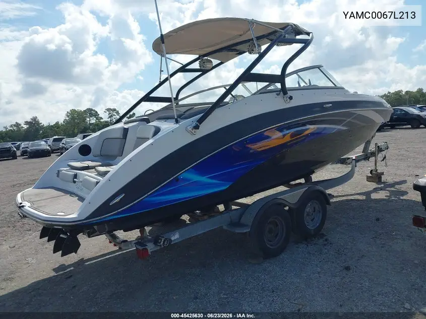 2013 Yamaha 232 VIN: YAMC0067L213 Lot: 45425630