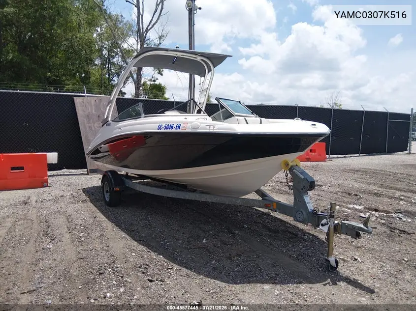2016 Yamaha Other VIN: YAMC0307K516 Lot: 45577445