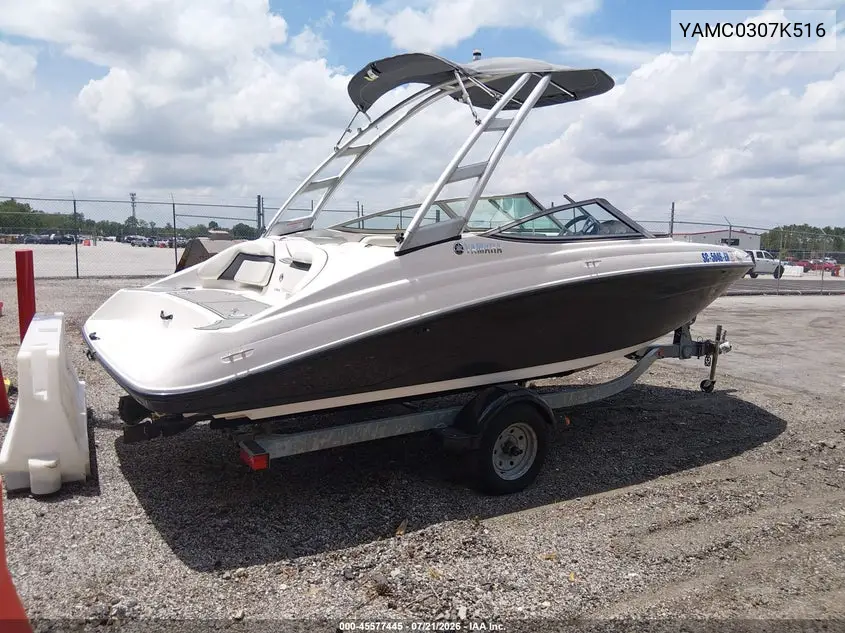 2016 Yamaha Other VIN: YAMC0307K516 Lot: 45577445