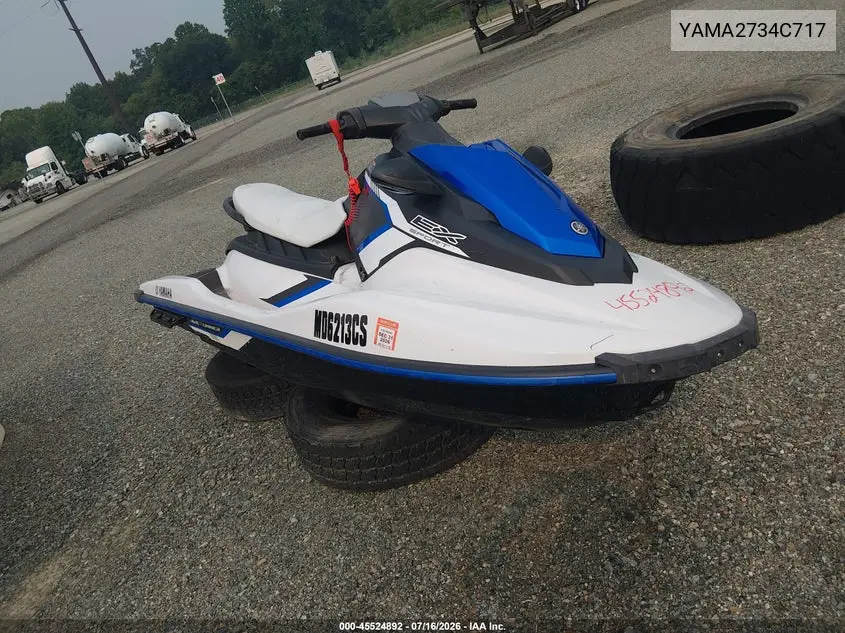 2017 Yamaha Other VIN: YAMA2734C717 Lot: 45524892