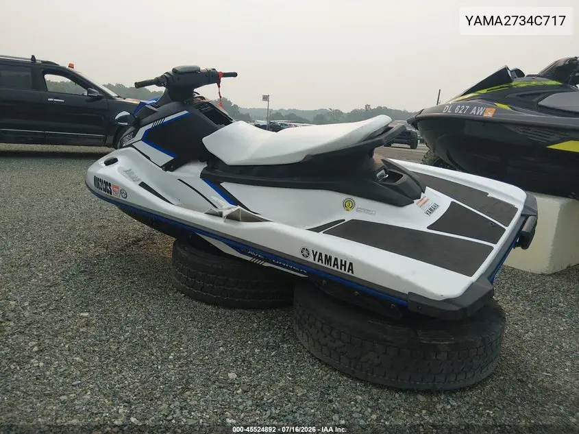 2017 Yamaha Other VIN: YAMA2734C717 Lot: 45524892