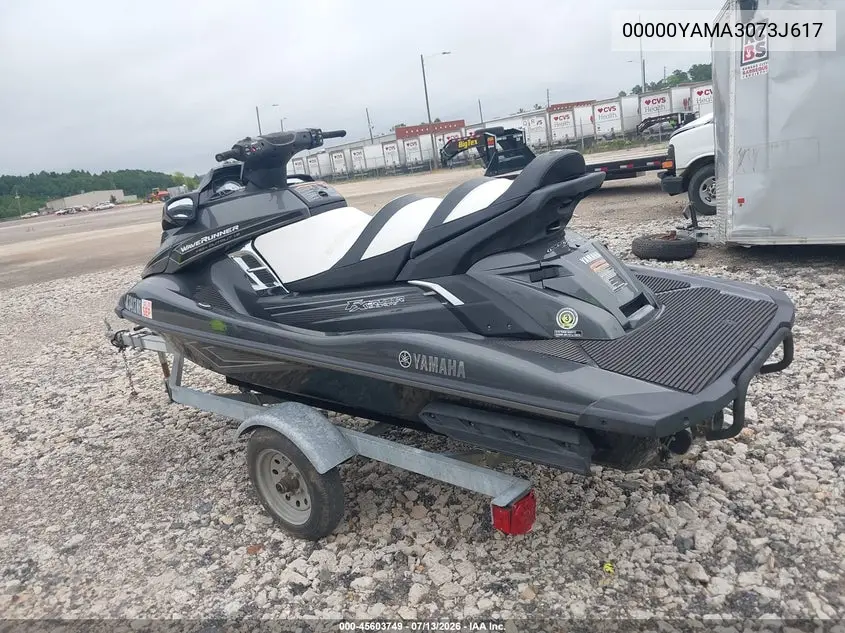 2017 Yamaha Waverunner VIN: 00000YAMA3073J617 Lot: 45603749