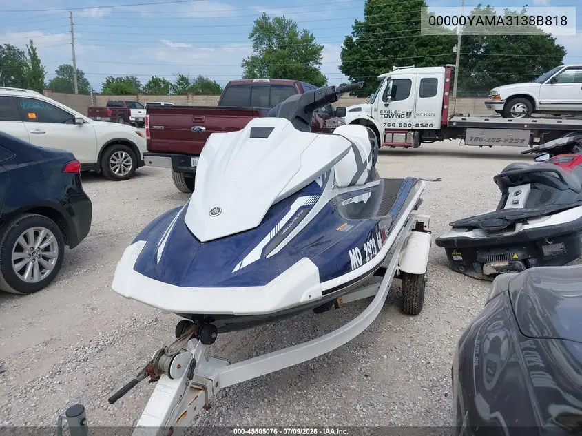 2018 Yamaha Unknown VIN: 00000YAMA3138B818 Lot: 45505076