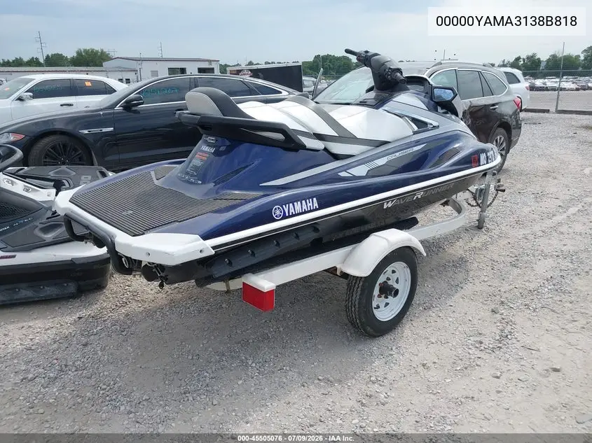 2018 Yamaha Unknown VIN: 00000YAMA3138B818 Lot: 45505076