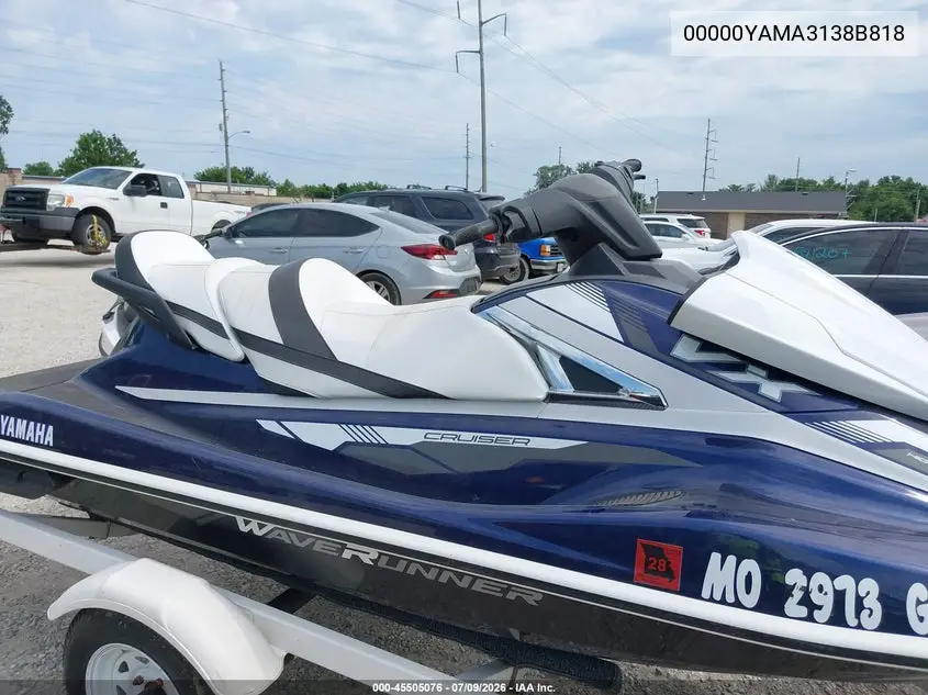2018 Yamaha Unknown VIN: 00000YAMA3138B818 Lot: 45505076