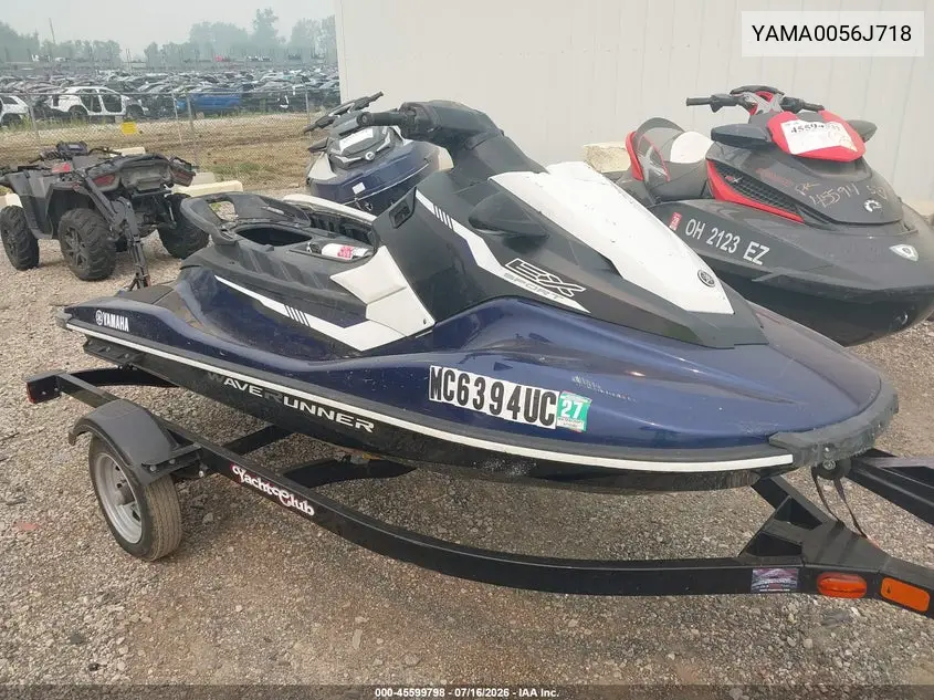2018 Yamaha Other VIN: YAMA0056J718 Lot: 45599798