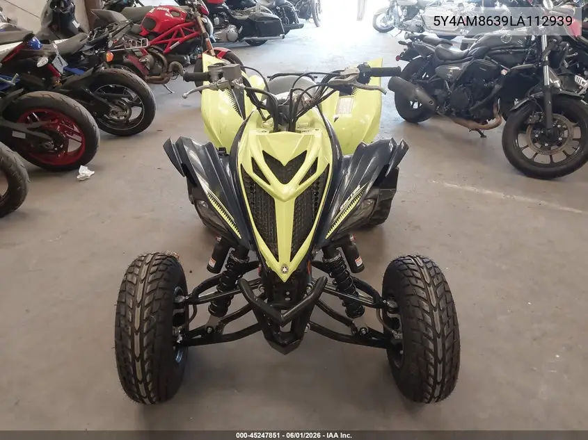 2020 Yamaha Yfm700 R VIN: 5Y4AM8639LA112939 Lot: 45247851