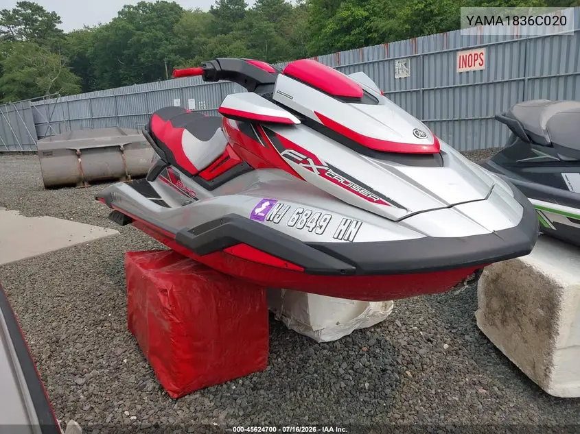 2020 Yamaha Other VIN: YAMA1836C020 Lot: 45624700