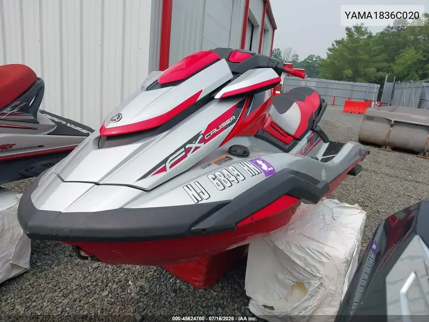 2020 Yamaha Other VIN: YAMA1836C020 Lot: 45624700