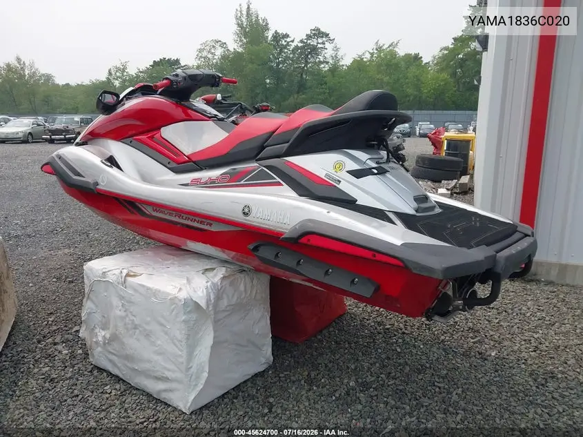 2020 Yamaha Other VIN: YAMA1836C020 Lot: 45624700