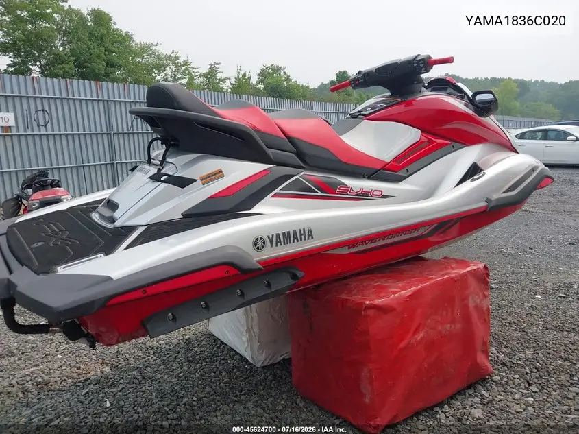 2020 Yamaha Other VIN: YAMA1836C020 Lot: 45624700