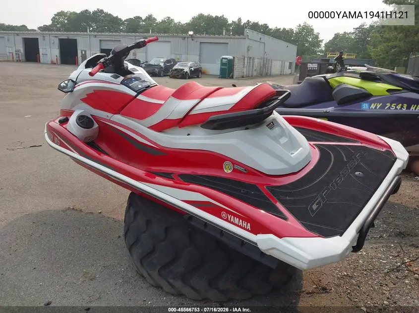 2021 Yamaha Gp1800 VIN: 00000YAMA1941H121 Lot: 45566753