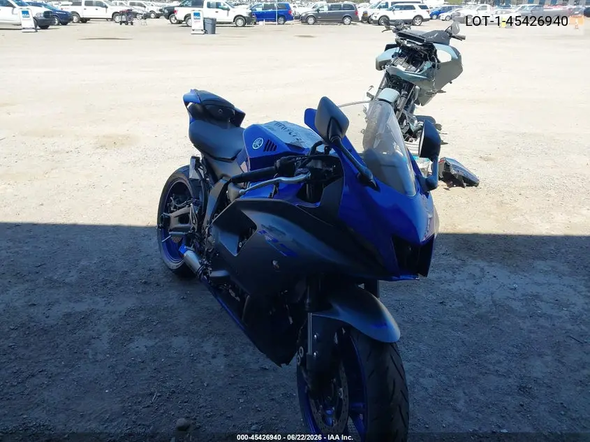 2022 Yamaha Yzfr7 VIN: JYARM38Y5NA000659 Lot: 45426940