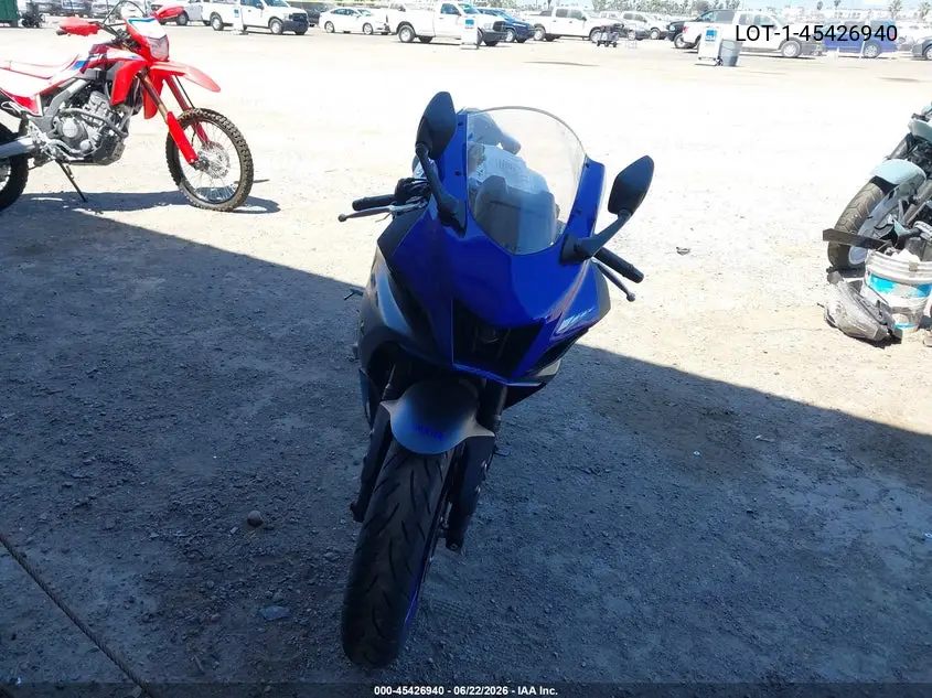 2022 Yamaha Yzfr7 VIN: JYARM38Y5NA000659 Lot: 45426940
