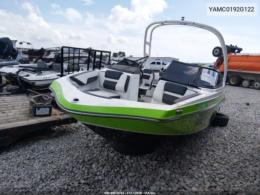 2022 Yamaha Ar195 VIN: YAMC0192G122 Lot: 45570782