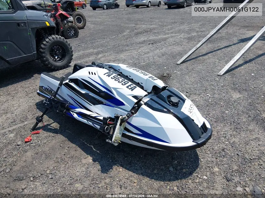 2022 Yamaha Other VIN: 000JPYAMH0061G122 Lot: 45576569