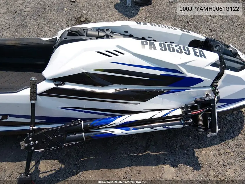 2022 Yamaha Other VIN: 000JPYAMH0061G122 Lot: 45576569