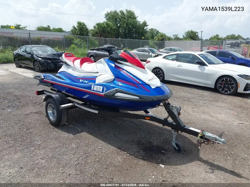 2023 Yamaha Vt Limited VIN: YAMA1539L223 Lot: 45637701