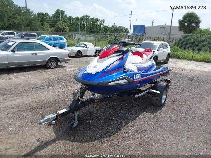 2023 Yamaha Vt Limited VIN: YAMA1539L223 Lot: 45637701