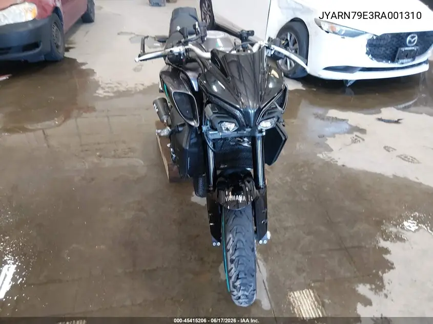 2024 Yamaha Mtn1000 VIN: JYARN79E3RA001310 Lot: 45415206