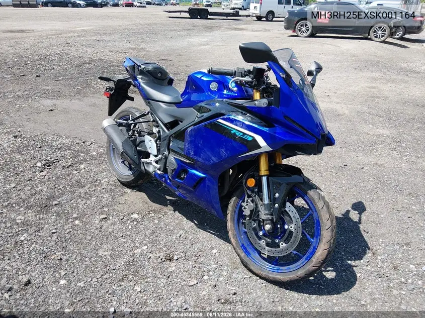 2025 Yamaha Yfz320 A VIN: MH3RH25EXSK001164 Lot: 45345559