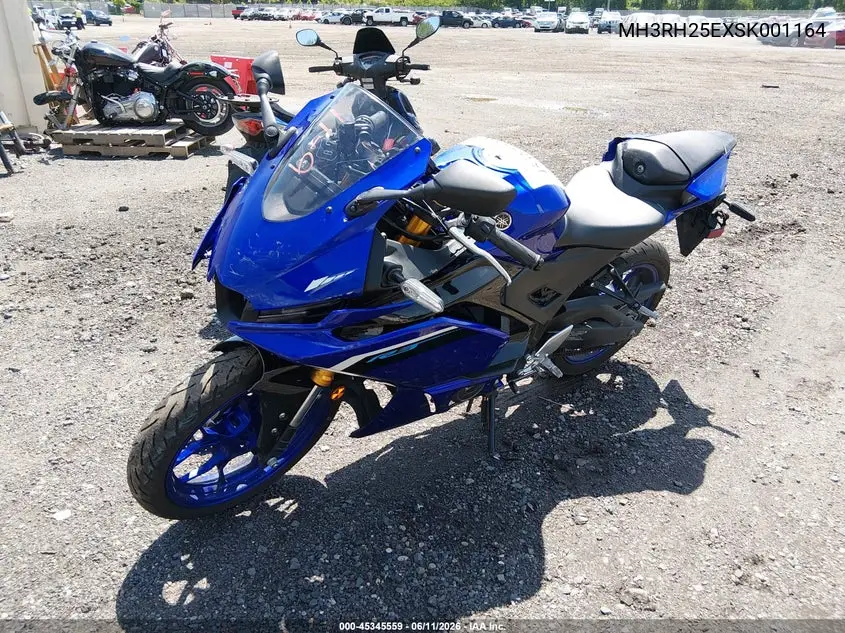 2025 Yamaha Yfz320 A VIN: MH3RH25EXSK001164 Lot: 45345559