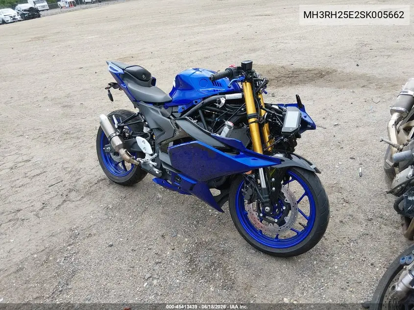 2025 Yamaha Yfz320 A VIN: MH3RH25E2SK005662 Lot: 45413439