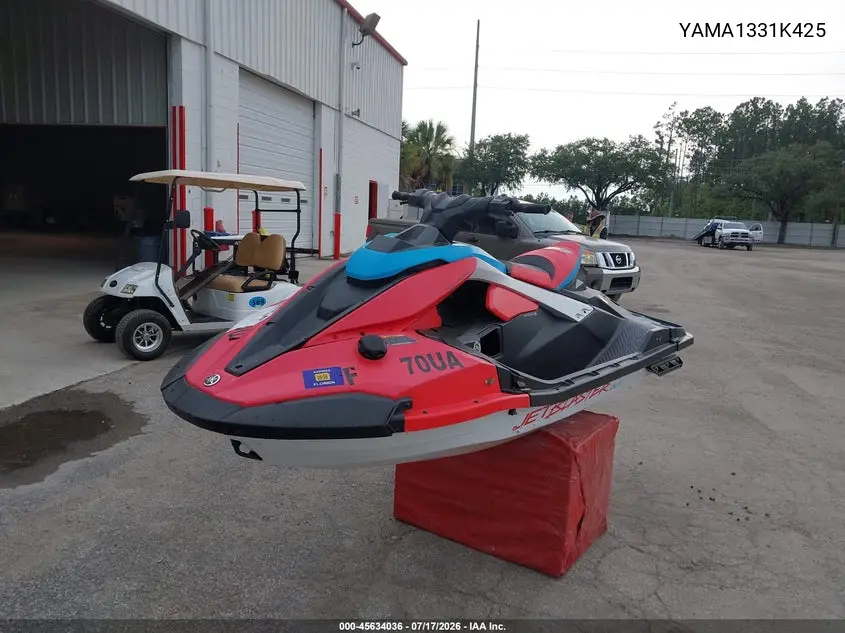 2025 Yamaha Jet Blaster VIN: YAMA1331K425 Lot: 45634036