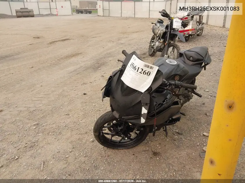 2025 Yamaha Yfz320 A VIN: MH3RH25EXSK001083 Lot: 45661260