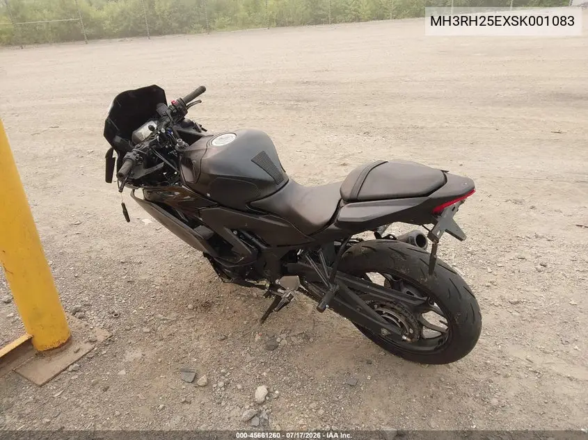 2025 Yamaha Yfz320 A VIN: MH3RH25EXSK001083 Lot: 45661260