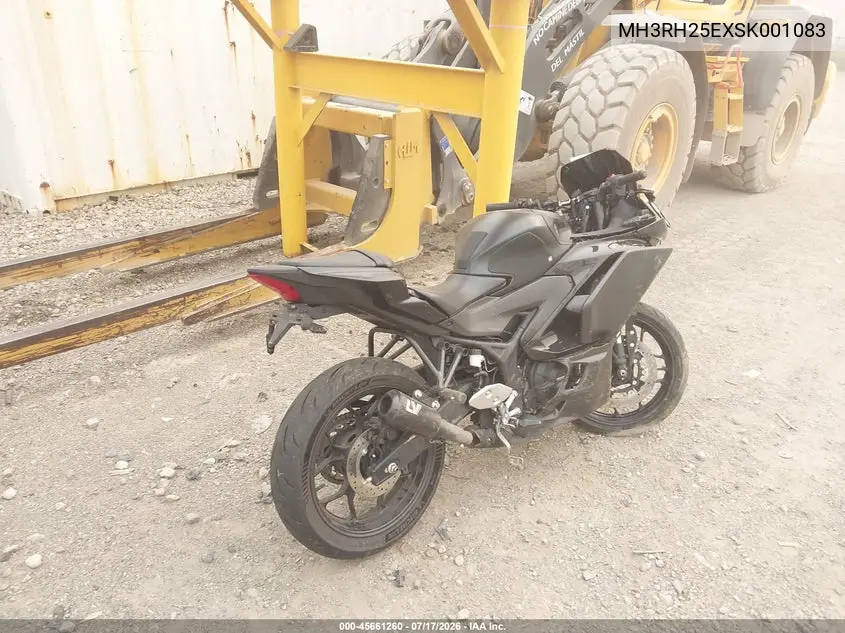 2025 Yamaha Yfz320 A VIN: MH3RH25EXSK001083 Lot: 45661260