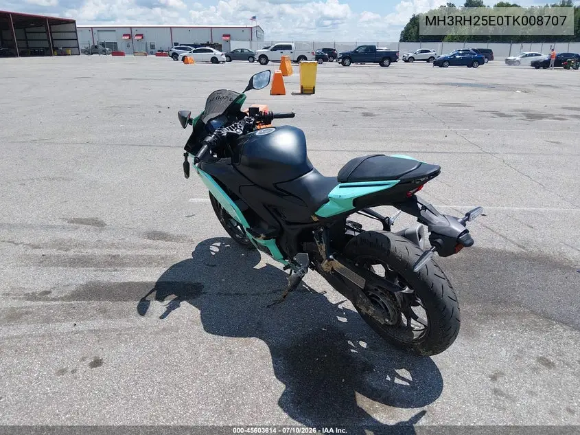 2026 Yamaha Yfz320 A VIN: MH3RH25E0TK008707 Lot: 45603614