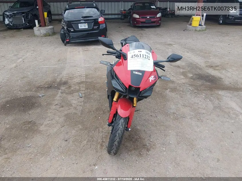 2026 Yamaha Yfz320 A VIN: MH3RH25E6TK007335 Lot: 45611232