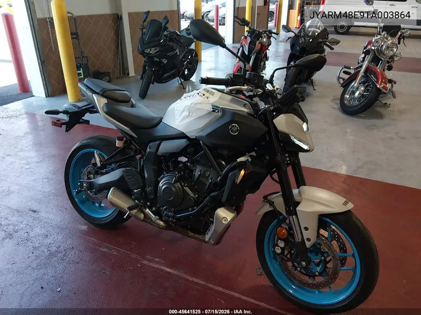 2026 Yamaha Mtn690 VIN: JYARM48E9TA003864 Lot: 45641525