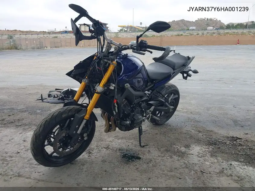 2017 Yamaha Fj09 C VIN: JYARN37Y6HA001239 Lot: 45100717