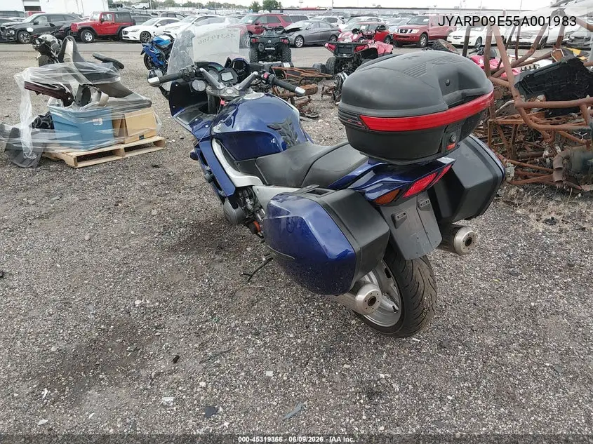 2005 Yamaha Fjr1300 A VIN: JYARP09E55A001983 Lot: 45319366