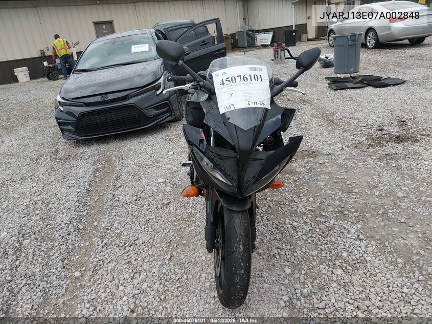2007 Yamaha Fz6 Shg VIN: JYARJ13E07A002848 Lot: 45076101