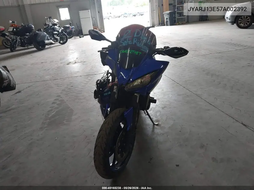 2007 Yamaha Fz6 Shg VIN: JYARJ13E57A002392 Lot: 45165238