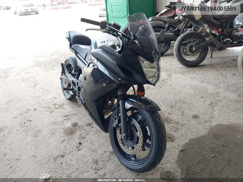 2009 Yamaha Fz6 R VIN: JYARJ18E19A005589 Lot: 45421146