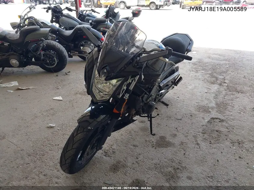 2009 Yamaha Fz6 R VIN: JYARJ18E19A005589 Lot: 45421146