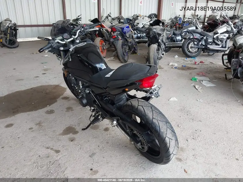 2009 Yamaha Fz6 R VIN: JYARJ18E19A005589 Lot: 45421146
