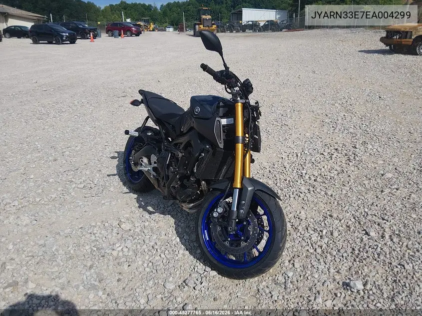 2014 Yamaha Fz09 VIN: JYARN33E7EA004299 Lot: 45277765
