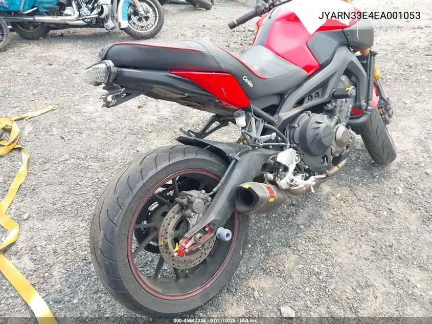 2014 Yamaha Fz09 VIN: JYARN33E4EA001053 Lot: 45647336