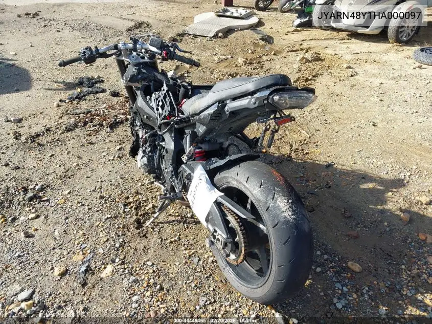 2017 Yamaha Fz10 C VIN: JYARN48Y1HA000097 Lot: 44449465