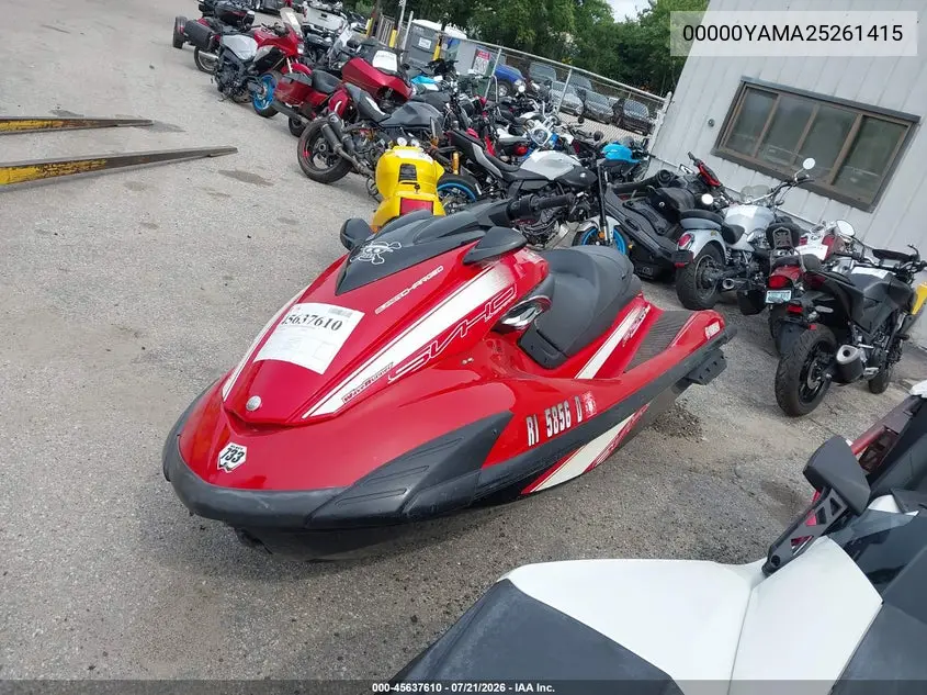 00000YAMA25261415 2015 Yamaha Fzr