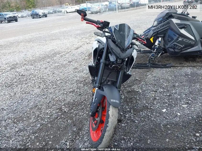 2020 Yamaha Mt-03 VIN: MH3RH20Y1LK001282 Lot: 44776264