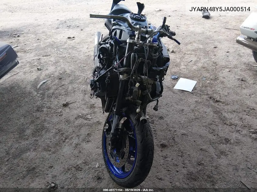 2018 Yamaha Mtn1000 C VIN: JYARN48Y5JA000514 Lot: 45171154