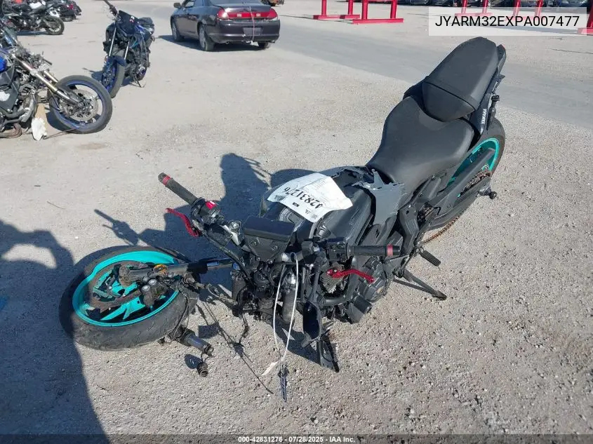 2023 Yamaha Mt07 VIN: JYARM32EXPA007477 Lot: 42831276